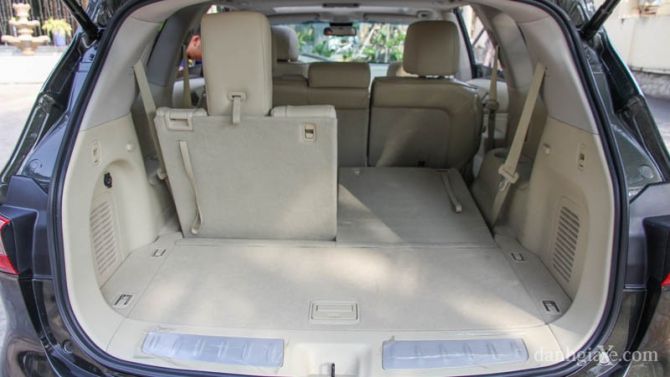 Tính linh hoạt khi gập các hàng ghế