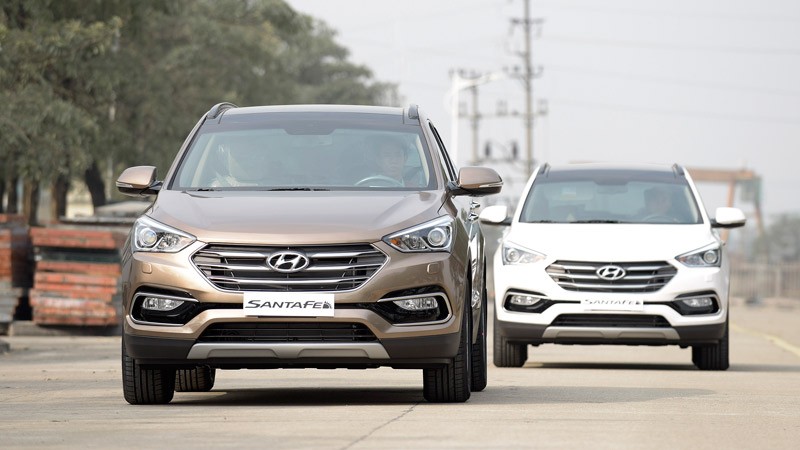Hyundai Santafe 2016 mới xuất xưởng, giá tốt nhất tại Bà Rịa Vũng Tàu.