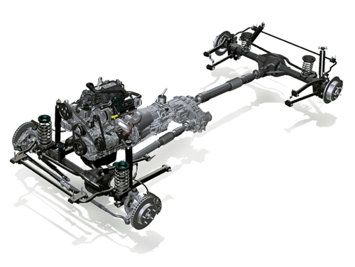 Động cơ ô tô cùng hệ thống truyền động được giới thiệu với nhiều tính năng mới tại năm