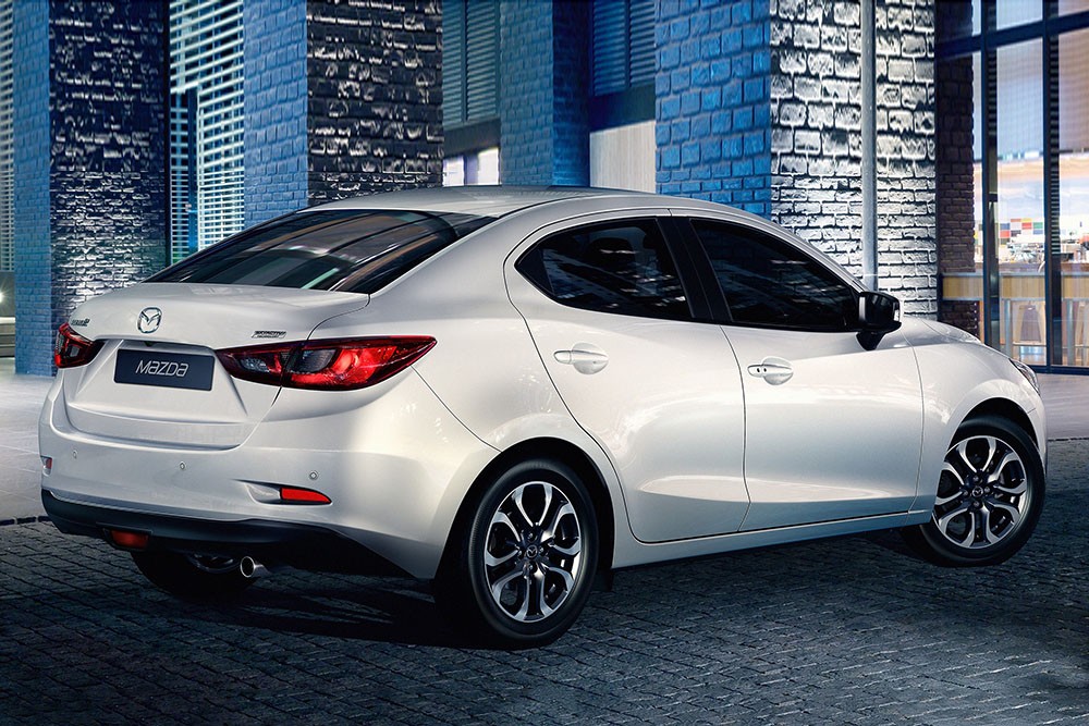  Primer plano de la edición especial Mazda 2 2015