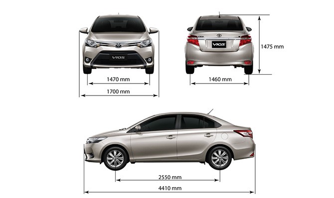 Thiết kế nội thất và ngoại thất xe Toyota Vios 2018 có gì đặc biệt    toyotathanglongcomvn