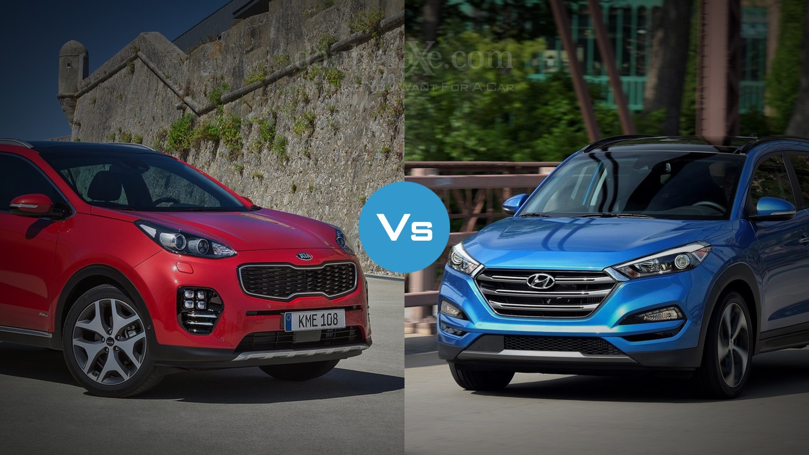 So sánh nhanh Kia Sportage 2016 và Hyundai Tucson 2016