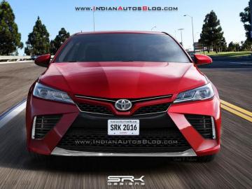 Ảnh phác họa trước đó về đầu xe